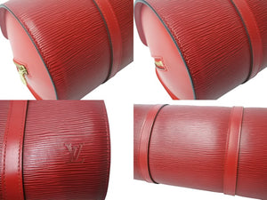 LOUIS VUITTON ルイヴィトン エピ スフロ ハンドバッグ レザー カスティリアンレッド M52227 エピレザー ゴールド金具 美品 中古 4c068594