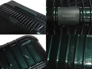 RIMOWA リモワ スーツケース ポリカーボネート サルサデラックス 4輪 グリーン 83273644010374919 中古 4c068607