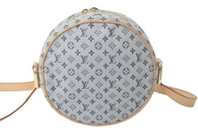 Load image into Gallery viewer, LOUIS VUITTON ルイヴィトン モノグラムミニ ジャンヌGM ショルダーバッグ グレー 斜め掛け ロゴ M92000 美品 中古 4c068616