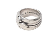 画像をギャラリービューアに読み込む, CHROME HEARTS クロムハーツ FLEURKNEE SINGLE フレアニー シングル リング サイズ23号 重量26.9g シルバー925 2007刻印 良品 中古 4c068643
