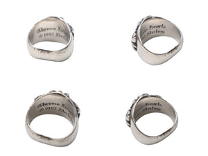 CHROME HEARTS クロムハーツ KEEPER RING キーパーリング 指輪 重量21.6g 1992刻印 シルバー925 良品 中古 4c068644