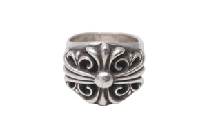 CHROME HEARTS クロムハーツ KEEPER RING キーパーリング 指輪 重量22.8g 1992刻印 シルバー925 美品 中古 4c068647