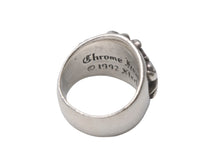 Load image into Gallery viewer, CHROME HEARTS クロムハーツ KEEPER RING キーパーリング 指輪 重量22.8g 1992刻印 シルバー925 美品 中古 4c068647