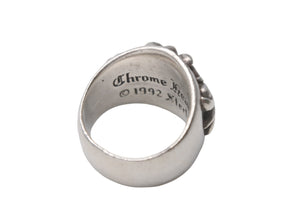 CHROME HEARTS クロムハーツ KEEPER RING キーパーリング 指輪 重量22.8g 1992刻印 シルバー925 美品 中古 4c068647