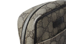 Load image into Gallery viewer, GUCCI グッチ ショルダーバッグ コンパクトバッグ GGキャンバス ベージュ レザー 122754 美品 中古 4c068666