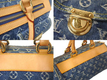 Load image into Gallery viewer, LOUIS VUITTON ルイヴィトン ハンドバッグ ネオスピーディ M95019 モノグラムデニム ゴールド金具 美品 中古 4c068685