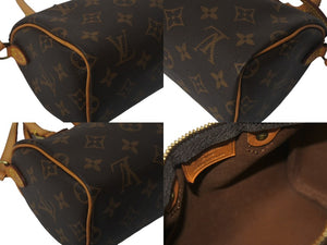 LouisVuitton ルイヴィトン ナノスピーディ 2Way ショルダーバッグ ハンドバッグ M61252 モノグラムキャンバス 美品 中古 4c068690