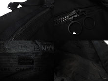 画像をギャラリービューアに読み込む, CHANEL シャネル ボストンバッグ 旅行バッグ スポーツライン ココマーク 7番台 2002年 ナイロン ブラック 美品 中古 4c068728