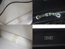 Load image into Gallery viewer, 新品未使用 GOYARD ゴヤール ブルゴーニュ トートバッグ ブラック PVC BOURGOMMLTY51CL51P シルバー金具 中古 4c068732