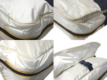 Load image into Gallery viewer, CHANEL シャネル ショルダーバッグ スポーツライン 11番台 ココマーク スターモチーフ ネイビー アイボリー ナイロン シルバー金具 良品 中古 4c068744