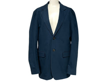 画像をギャラリービューアに読み込む, JIL SANDER ジルサンダー ジャケット スーツ 17SS JK JM YS 0004 コットン ポリウレタン ネイビー サイズ44 美品 中古 4c068745