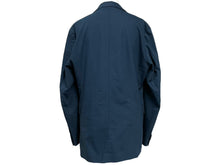 画像をギャラリービューアに読み込む, JIL SANDER ジルサンダー ジャケット スーツ 17SS JK JM YS 0004 コットン ポリウレタン ネイビー サイズ44 美品 中古 4c068745