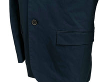 画像をギャラリービューアに読み込む, JIL SANDER ジルサンダー ジャケット スーツ 17SS JK JM YS 0004 コットン ポリウレタン ネイビー サイズ44 美品 中古 4c068745