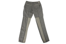 Load image into Gallery viewer, HIGH ハイ カーゴパンツ ボトムス イタリア製 コットン エラスタン サイズUSA6 グレー シルバー金具 美品 中古 4c068748