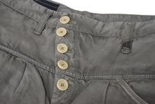 Load image into Gallery viewer, HIGH ハイ カーゴパンツ ボトムス イタリア製 コットン エラスタン サイズUSA6 グレー シルバー金具 美品 中古 4c068748