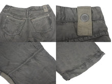 Load image into Gallery viewer, HIGH ハイ カーゴパンツ ボトムス イタリア製 コットン エラスタン サイズUSA6 グレー シルバー金具 美品 中古 4c068748