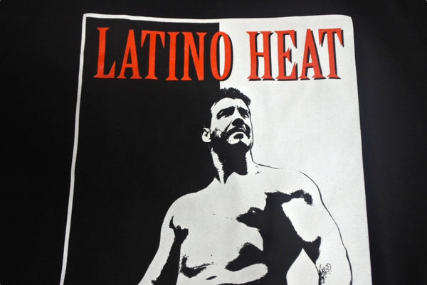 WWE Eddie Guerrero Scarface LATINO HEAT Print Shirt L Cotton Good Condition Used 4c068760
