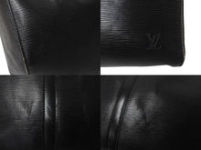 画像をギャラリービューアに読み込む, LOUIS VUITTON ルイヴィトン キーポル45 ボストンバッグ 旅行カバン M42972 エピレザー ブラック ゴールド金具 良品 中古 4c068786