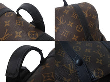 画像をギャラリービューアに読み込む, LOUIS VUITTON ルイヴィトン クリストファー MM リュック バックパック M43735 モノグラムマカサー PVC レザー 美品 中古 4c068821