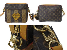 画像をギャラリービューアに読み込む, 新品同様 LOUIS VUITTON ルイヴィトン × NIGO モノグラムストライプ トリオメッセンジャー ショルダーバッグ M45965 中古 4c068822