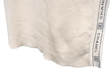 画像をギャラリービューアに読み込む, CHANEL シャネル ニットベスト ワンピース トップス ココマーク ロゴ コットン ベージュ 美品 中古 4c068874