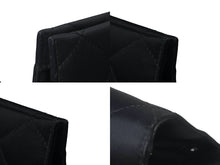 Load image into Gallery viewer, 極美品 CHANEL シャネル マトラッセ サテン ショルダーバッグ 6番台 ブラック ココマーク ロゴ 鞄 ゴールド金具 中古 4c068921