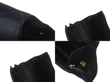 Load image into Gallery viewer, 極美品 CHANEL シャネル マトラッセ サテン ショルダーバッグ 6番台 ブラック ココマーク ロゴ 鞄 ゴールド金具 中古 4c068921