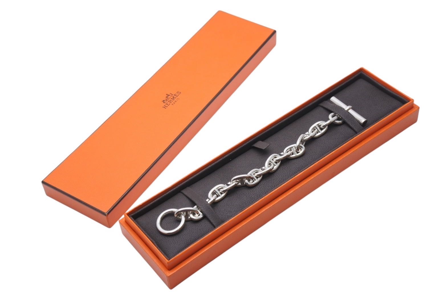 新品未使用 HERMES エルメス シェーヌダンクル PM 15コマ ブレスレット