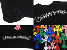画像をギャラリービューアに読み込む, CHROME HEARTS クロムハーツ 長袖Ｔシャツ マルチセメタリークロス プリント 20SS ブラック マルチカラー M 美品 中古 4c068938