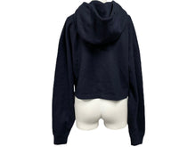 Load image into Gallery viewer, 極美品 PRADA プラダ パーカー カシミヤ混 現行 2021年製 NFCタグ 三角ロゴ ブラック 39533 S212 1ZCF 中古 4c068939