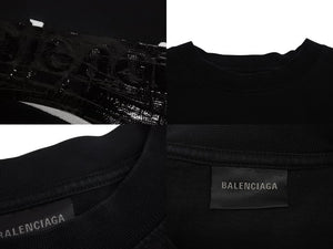 BALENCIAGA バレンシアガ GAFFER T-Shirt ガファーTシャツ グラフィックプリント クルーネック サイズXL 美品 中古 4c068943