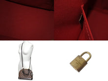 画像をギャラリービューアに読み込む, 極美品 LOUIS VUITTON ルイヴィトン アルマBB 2WAY ハンドバッグ N41221 ダミエ エベヌ ブラウン ショルダー PVC レザー 中古 4c068965
