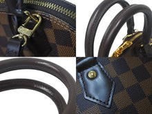 画像をギャラリービューアに読み込む, 極美品 LOUIS VUITTON ルイヴィトン アルマBB 2WAY ハンドバッグ N41221 ダミエ エベヌ ブラウン ショルダー PVC レザー 中古 4c068965
