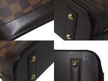 画像をギャラリービューアに読み込む, 極美品 LOUIS VUITTON ルイヴィトン アルマBB 2WAY ハンドバッグ N41221 ダミエ エベヌ ブラウン ショルダー PVC レザー 中古 4c068965