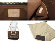 画像をギャラリービューアに読み込む, 極美品 LOUIS VUITTON ルイヴィトン パレルモPM ハンドバッグ M40145 モノグラム 2WAY PVC レザー ゴールド金具 中古 4c068967