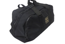 画像をギャラリービューアに読み込む, CHANEL シャネル ボストンバッグ 旅行バッグ A19976 スポーツライン ココマーク 7番台 2002年 ナイロン ブラック 美品 中古 4c068969