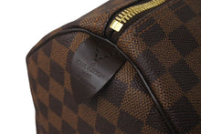 画像をギャラリービューアに読み込む, 極美品 LOUIS VUITTON ルイ ヴィトン キーポル50 ボストンバッグ N41427 ダミエキャンバス ブラウン ゴールド金具 中古 4c068971