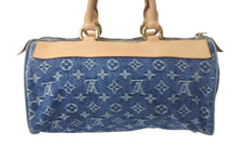 Load image into Gallery viewer, LOUIS VUITTON ルイヴィトン ネオスピーディ ハンドバッグ M95019 モノグラムデニム ゴールド金具 美品 中古 4c068978