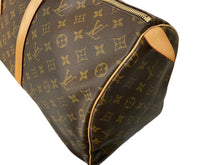 画像をギャラリービューアに読み込む, 極美品 LOUIS VUITTON ルイ ヴィトン モノグラム キーポル50 ボストンバッグ M41426 PVC ブラウン 中古 4c068984