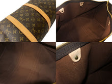 画像をギャラリービューアに読み込む, 極美品 LOUIS VUITTON ルイ ヴィトン モノグラム キーポル50 ボストンバッグ M41426 PVC ブラウン 中古 4c068984