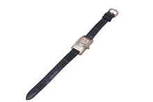 画像をギャラリービューアに読み込む, 極美品 CARTIER カルティエ クオーツ 時計 タンク アメリカン W2607456 QZ PG 革ベルト ピンクゴールド シルバー文字盤 ブラック 中古 4c068993