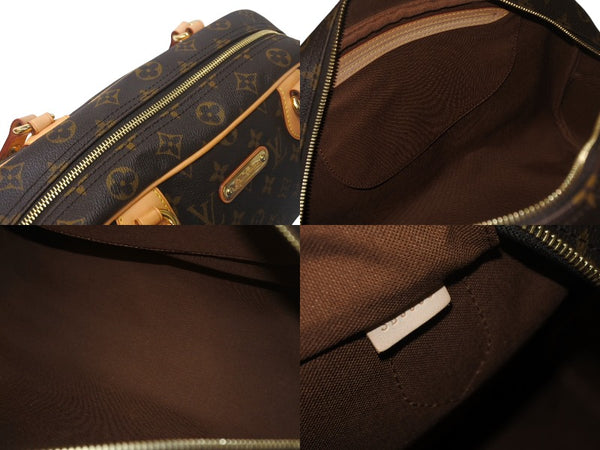 Very good condition LOUIS VUITTON Montorgueil GM handbag M95566 brown PVC leather gold hardware used 4c068999