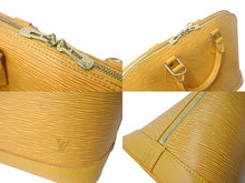 Load image into Gallery viewer, LouisVuitton ルイヴィトン アルマ ハンドバッグ M52419 エピレザー タッシリイエロー ゴールド金具 美品 中古 4c069001