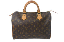 Load image into Gallery viewer, LOUIS VUITTON ルイヴィトン モノグラム スピーディ30 ハンドバッグ 旧型 M41526 ゴールド金具 美品 中古 4c069005