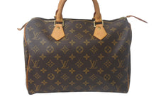 Load image into Gallery viewer, LOUIS VUITTON ルイヴィトン モノグラム スピーディ30 ハンドバッグ 旧型 M41526 ゴールド金具 美品 中古 4c069005