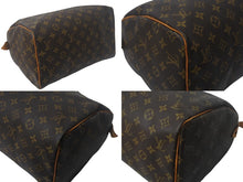 Load image into Gallery viewer, LOUIS VUITTON ルイヴィトン モノグラム スピーディ30 ハンドバッグ 旧型 M41526 ゴールド金具 美品 中古 4c069005