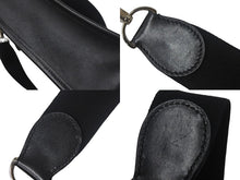 Load image into Gallery viewer, HERMES エルメス エヴリン1PM ショルダーバッグ ブラック トワルアッシュ ヴォースイフト ☐H刻印 シルバー金具 美品 中古 4c069015