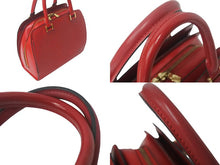画像をギャラリービューアに読み込む, LOUIS VUITTON ルイヴィトン ポンヌフ ハンドバッグ M52053 エピレザー レッド ゴールド金具 美品 中古 4c069025