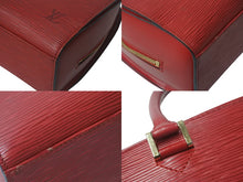 画像をギャラリービューアに読み込む, LOUIS VUITTON ルイヴィトン ポンヌフ ハンドバッグ M52053 エピレザー レッド ゴールド金具 美品 中古 4c069025