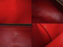 画像をギャラリービューアに読み込む, LOUIS VUITTON ルイヴィトン パピヨンPM 26 ハンドバック ダミエ N51304 筒型 ドラム型 エベヌ ブラウン 美品 中古 4c069026